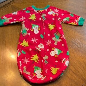 Carter's Red and Green Holiday Sleep Sack